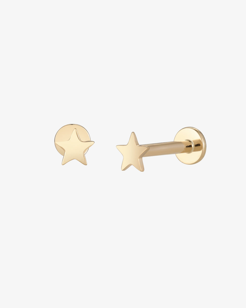 Luna Star Flatback Earring