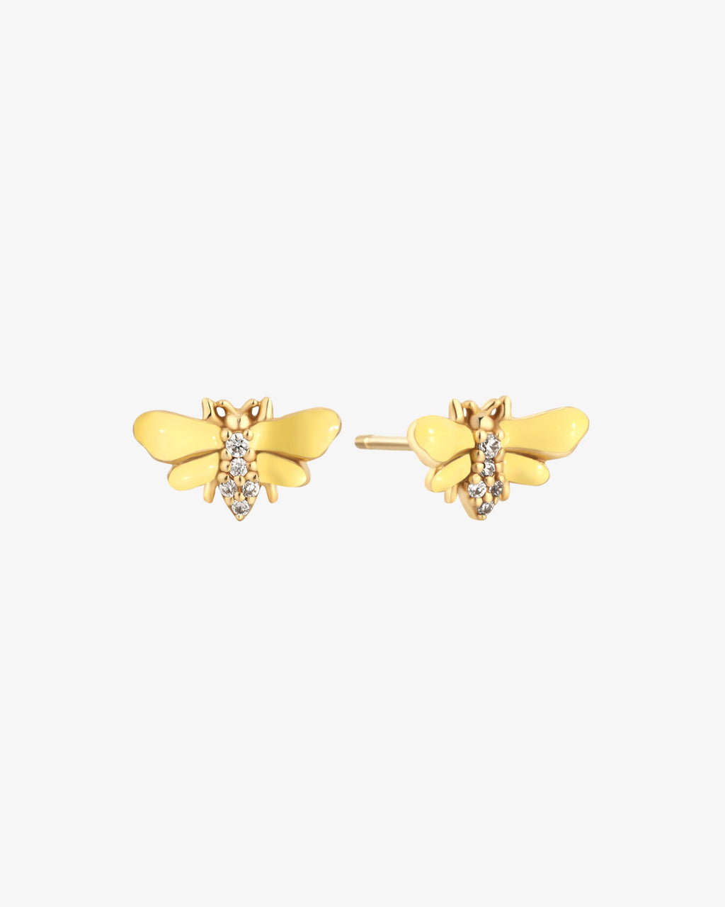 Golden Bee Stud Earring