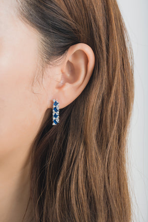 Azure Sapphire Earrings