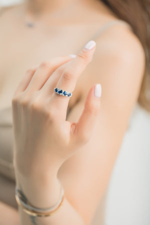 Azure Sapphire Ring