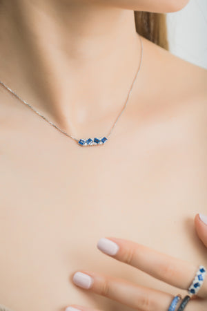 Azure Sapphire Necklace