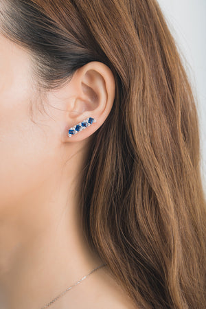 Azure Sapphire Earrings