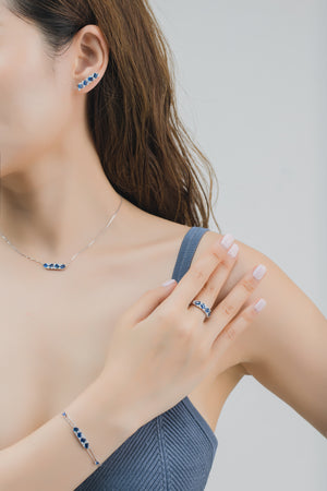 Azure Sapphire Ring