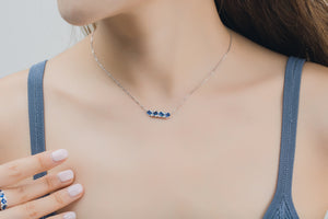 Azure Sapphire Necklace