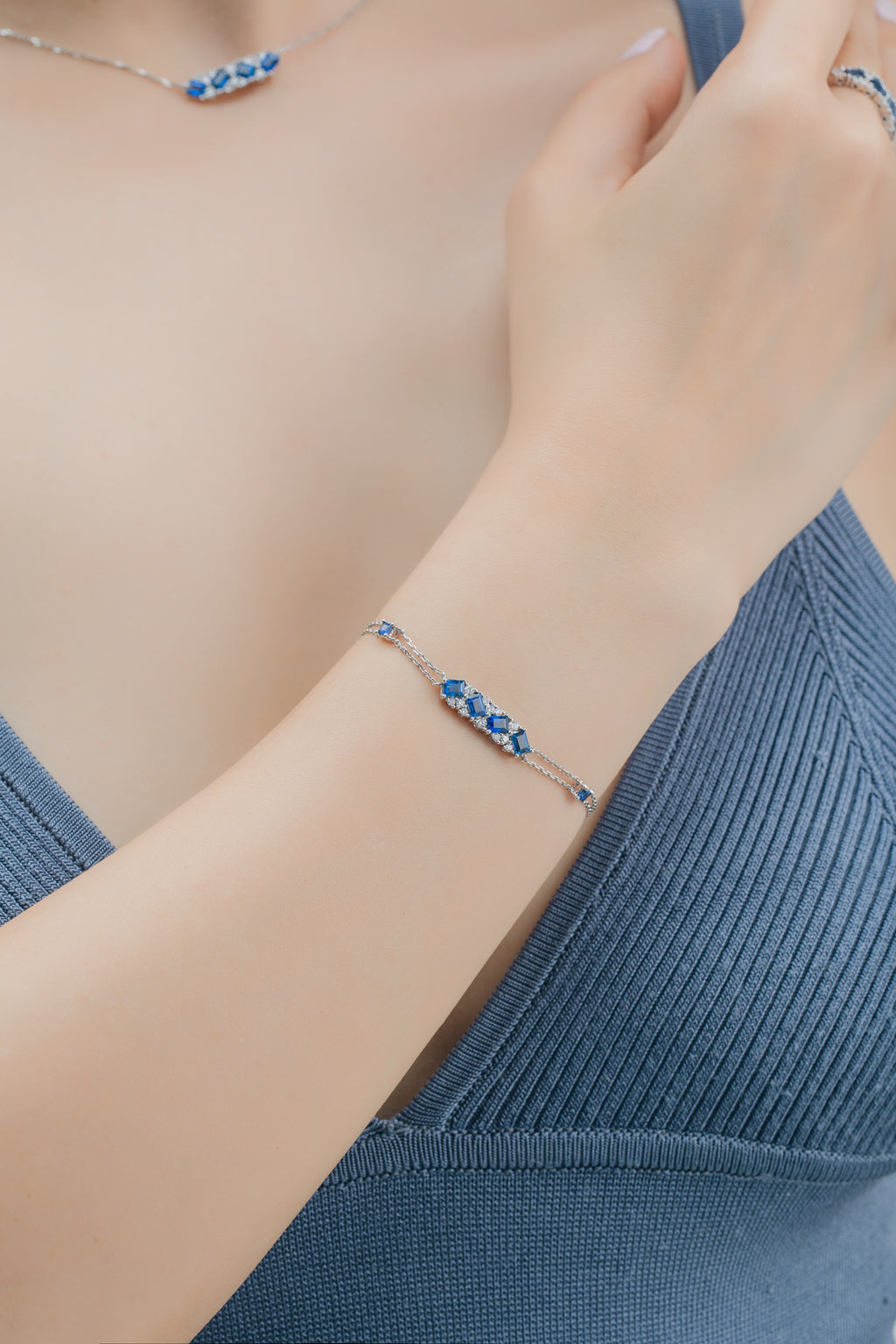 Azure Mirage Bracelet