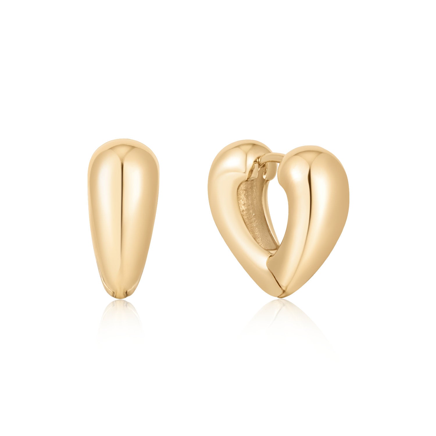 Heartthrob Earring in Solid Gold