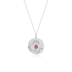 Sunburst Serpent Amulet Necklace