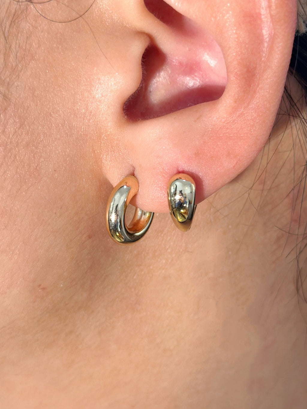 Aura Hoop Earring