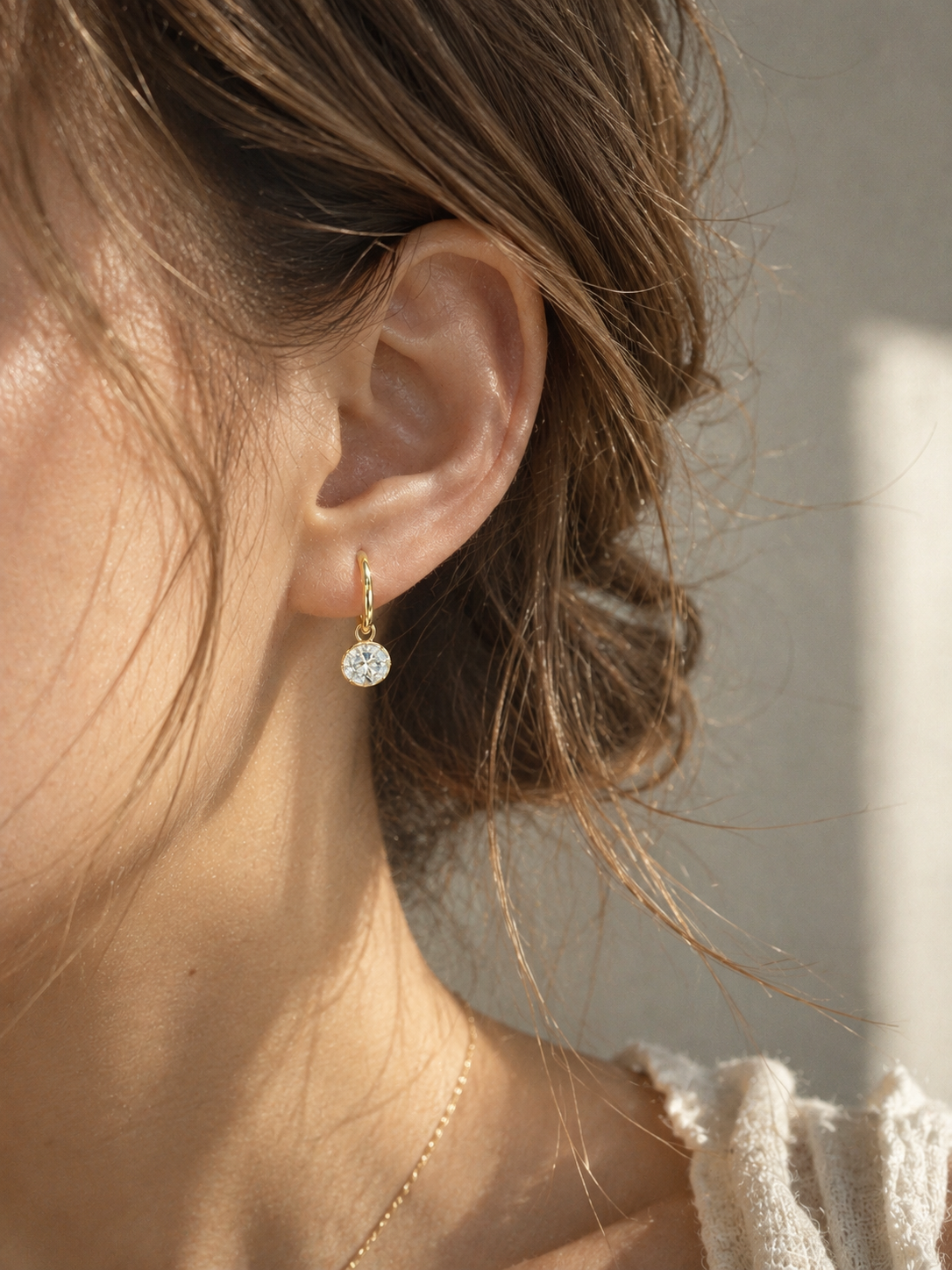 Lungo Diamond Hoops
