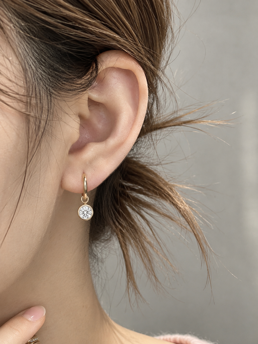 Solis Diamond Hoops