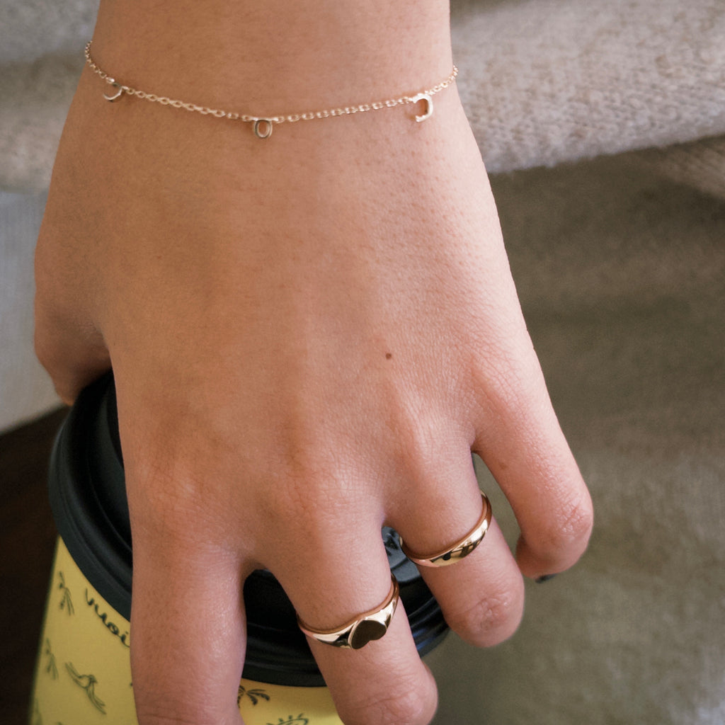 Customisable Initial Bracelet