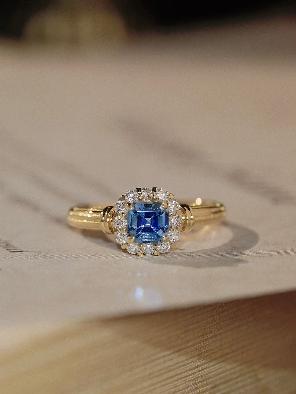 Azur Aquamarine Ring