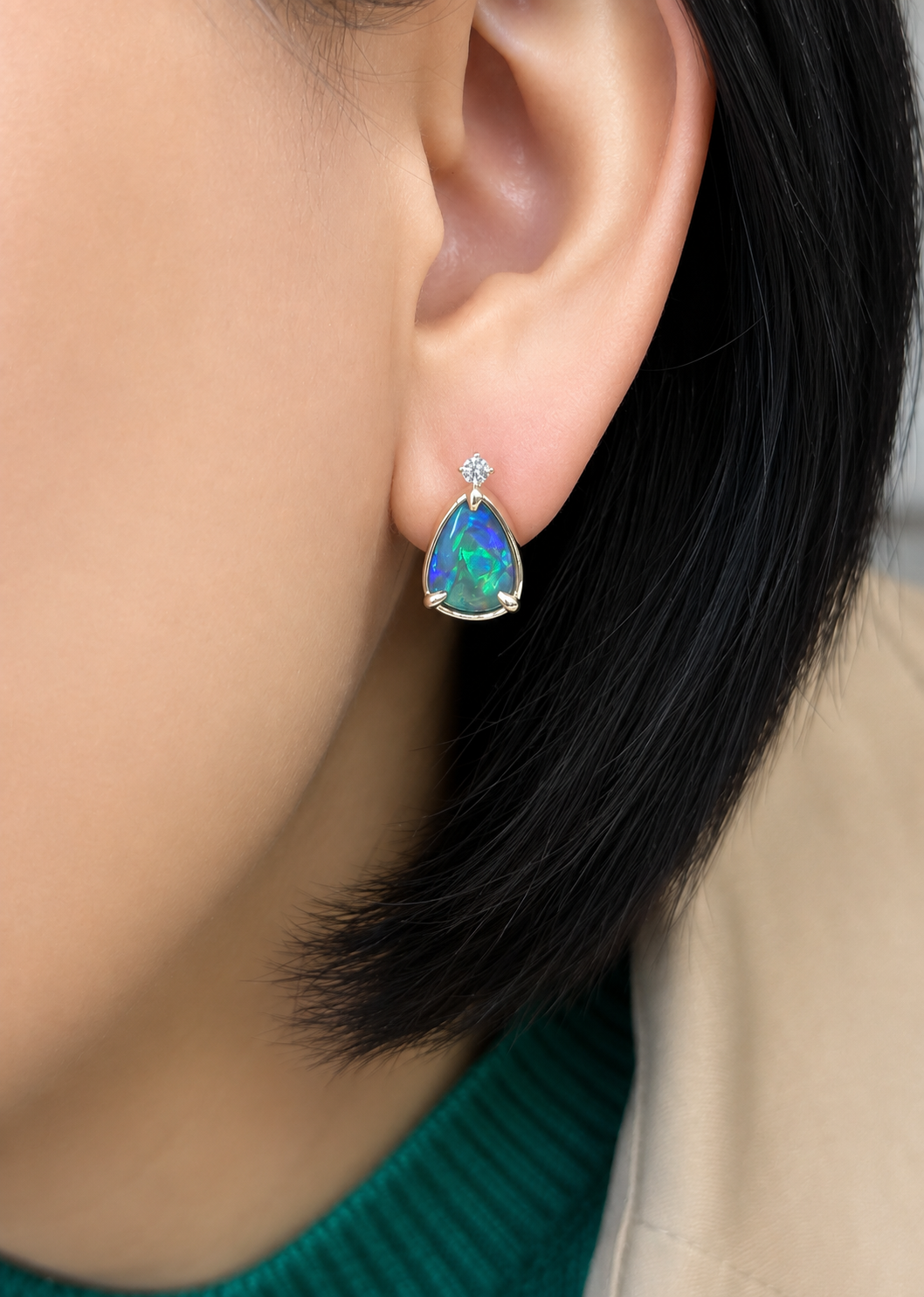 Nuit Opale Earrings