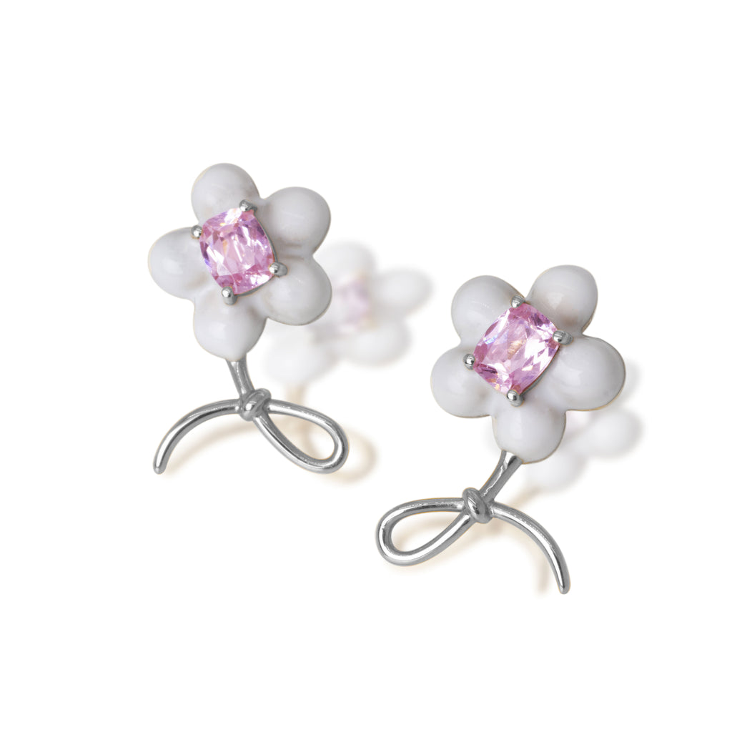 Daisy Lux Enamel  Earrings