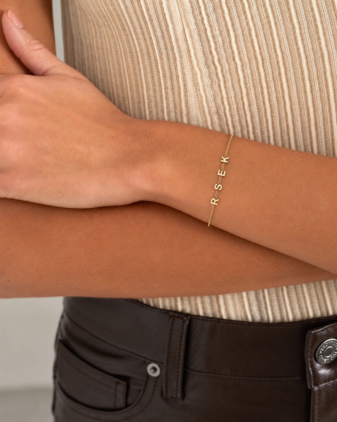 The Signature Letter Bracelet