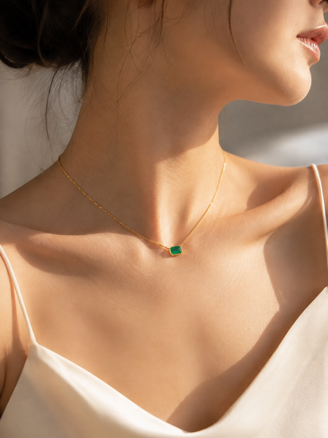 Selva Emerald Necklace
