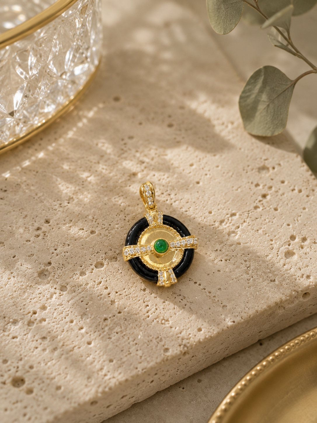 Verdure Emerald Pendant