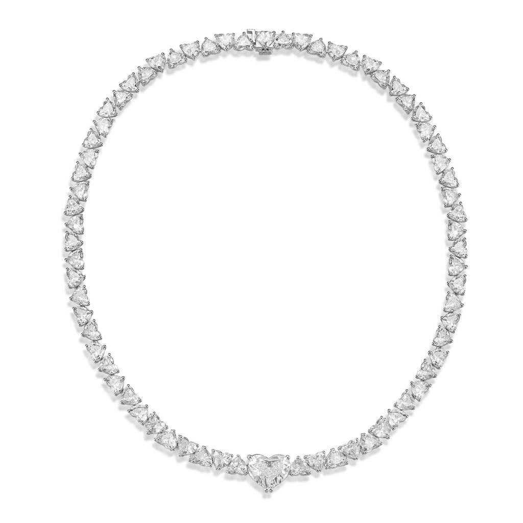Serene Spark Tennis Necklace