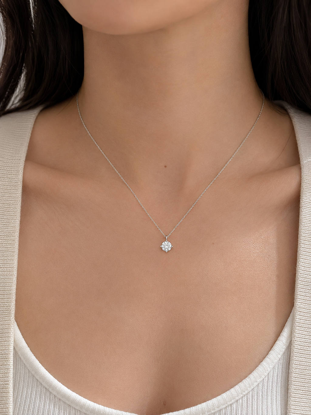 Soleil Diamond Necklace