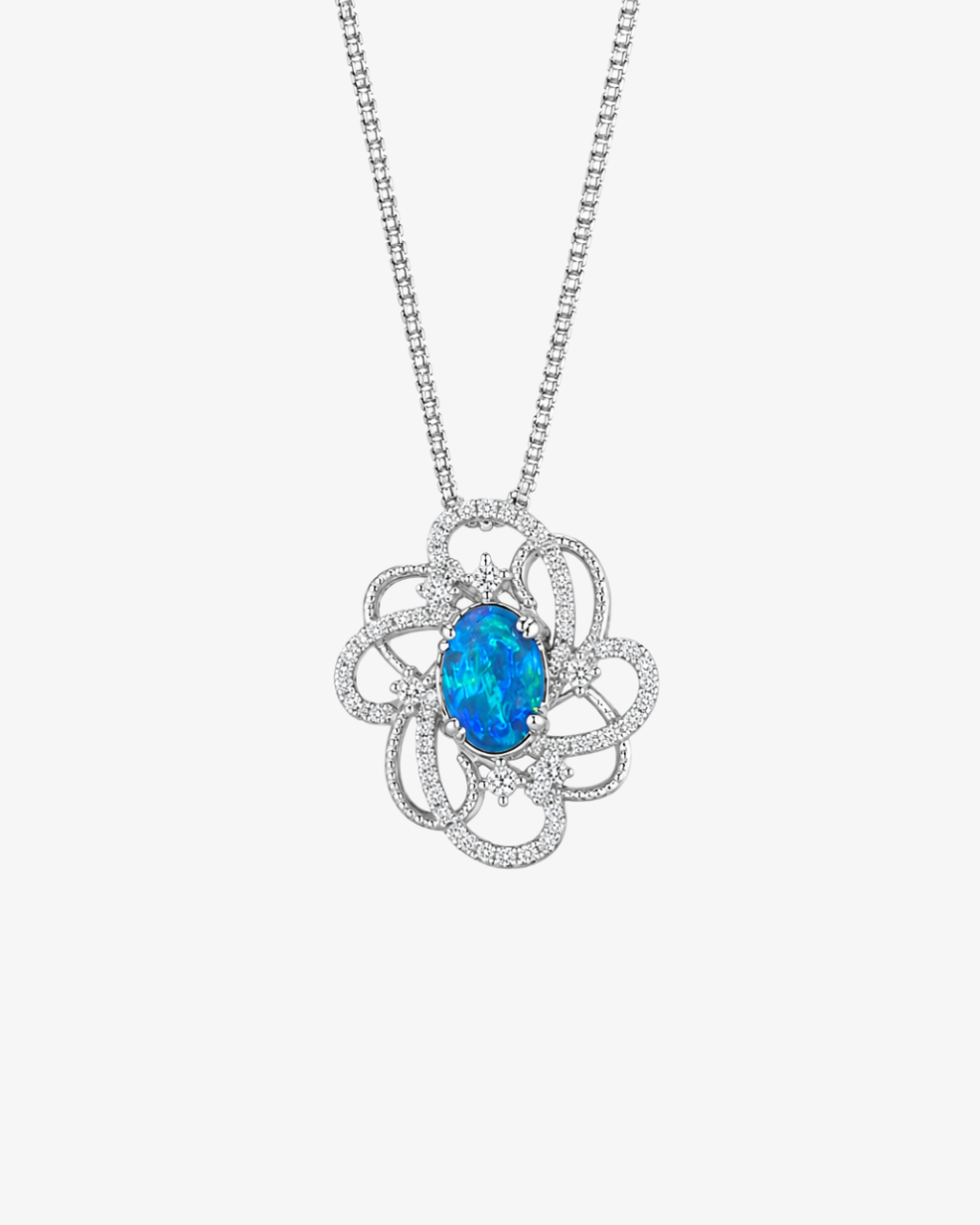 Minuit Opal Necklace