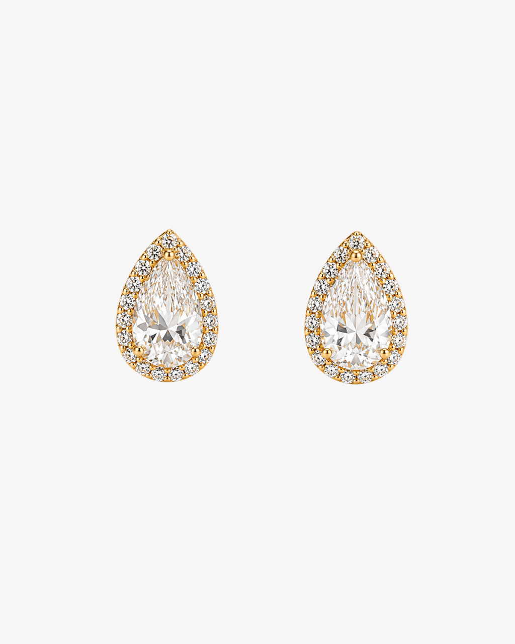 Larme Halo Earrings