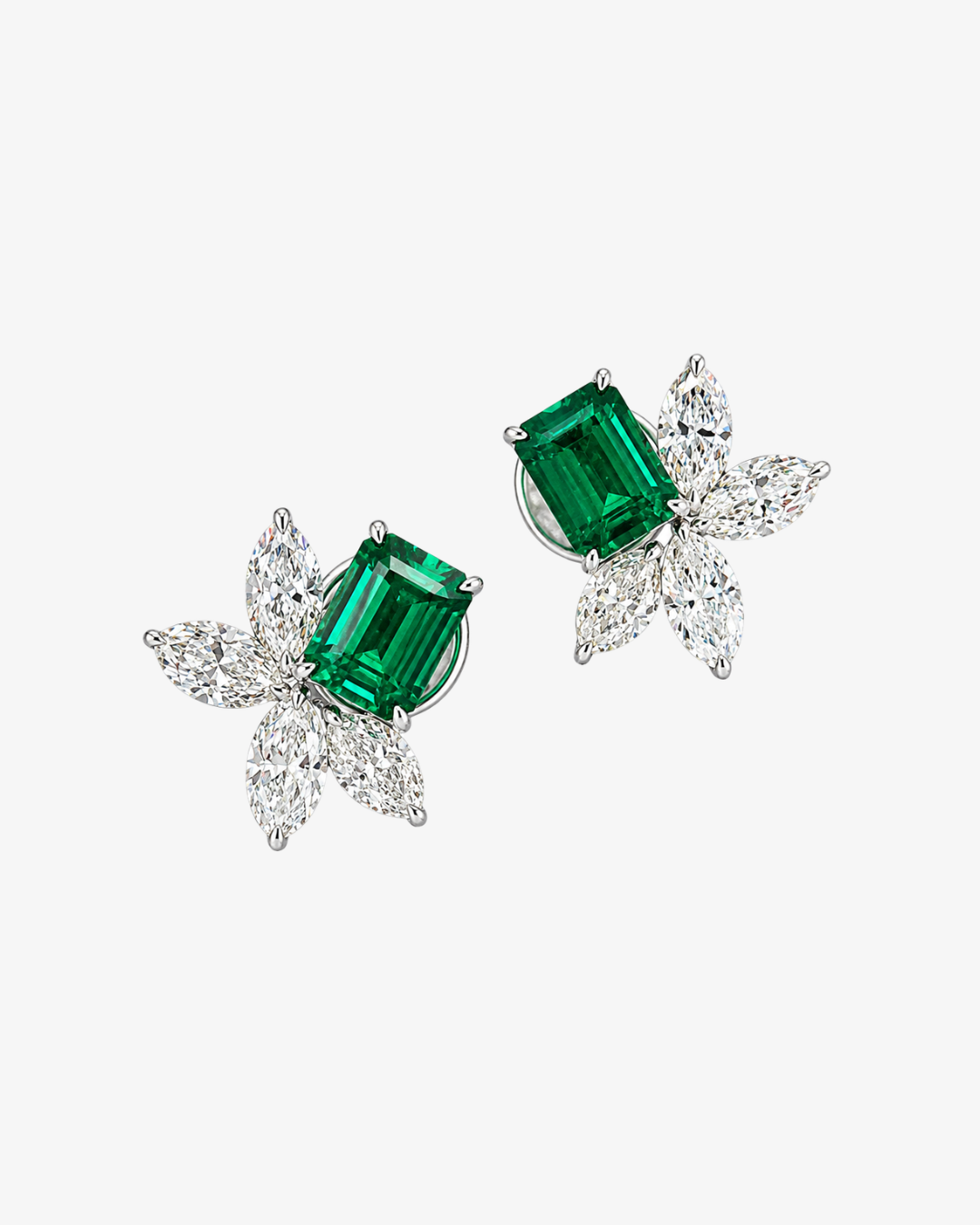 Éclat Emerald Earrings