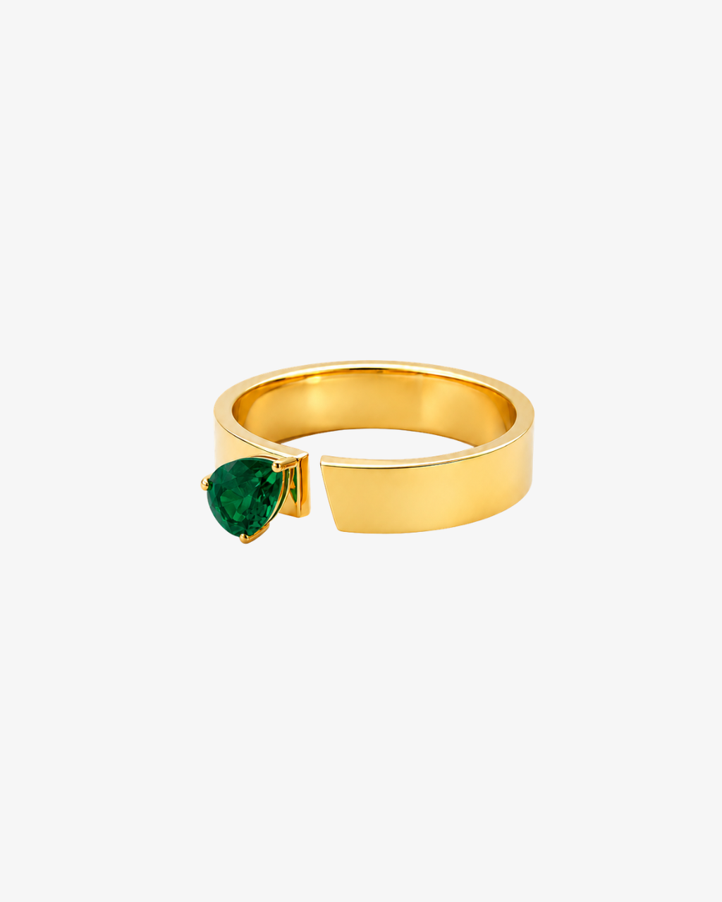 Fente Emerald Ring