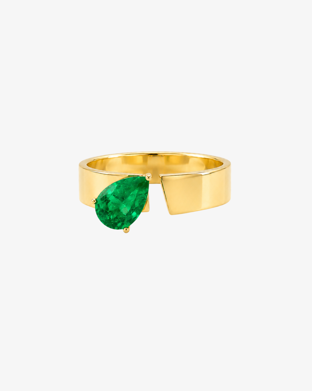 Fente Emerald Ring