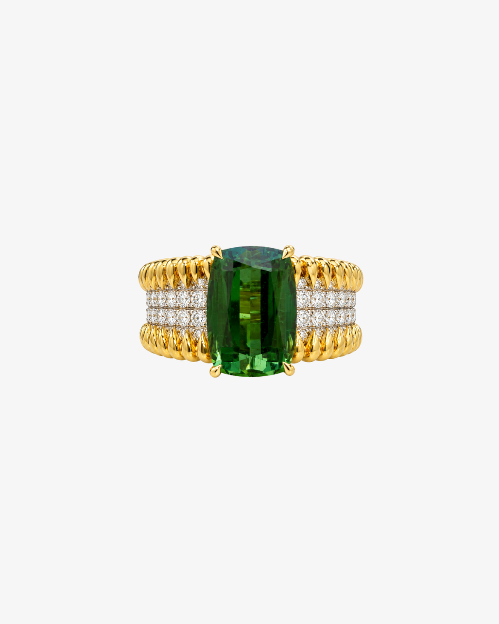 Vert Lumière Tourmaline Ring