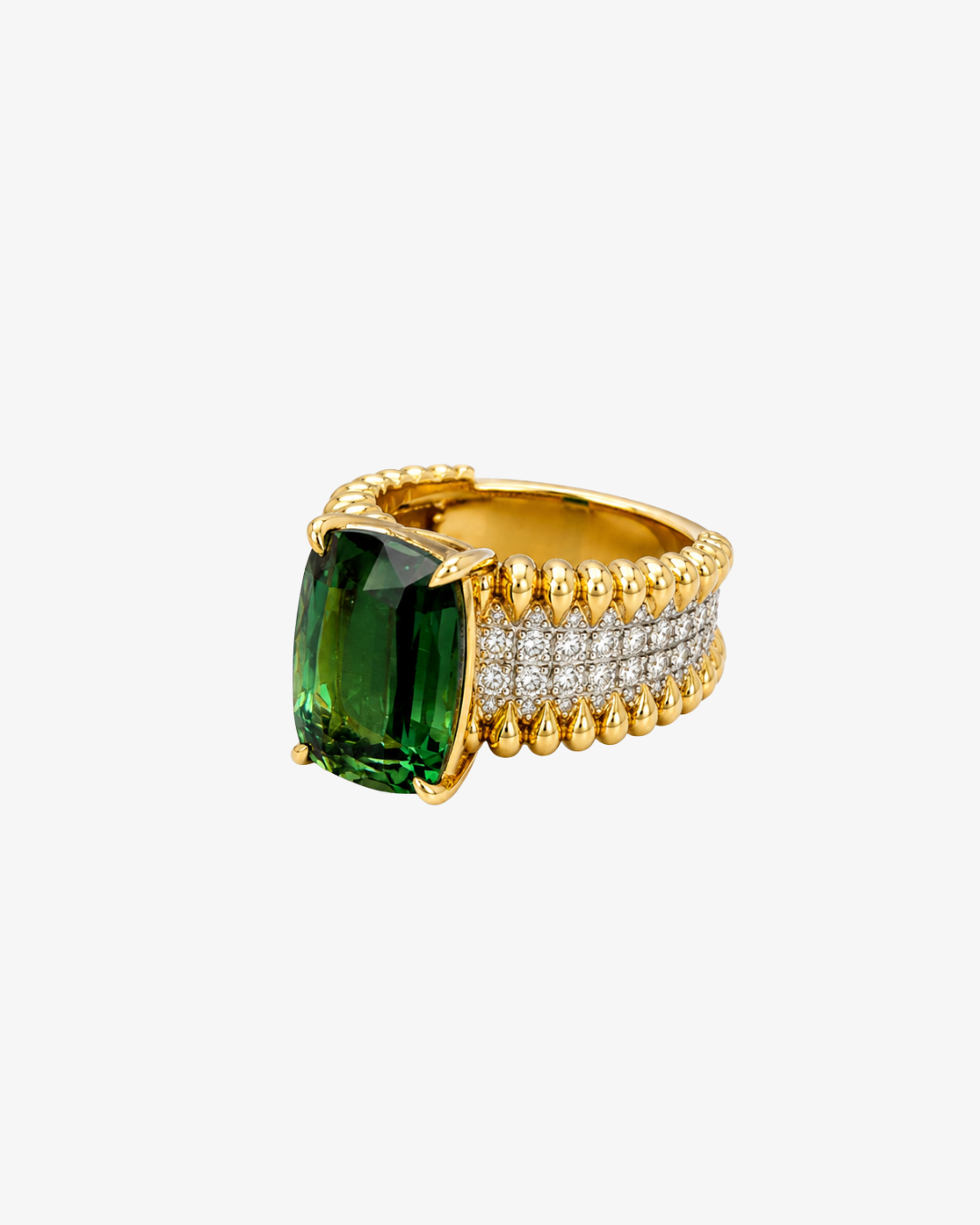 Vert Lumière Tourmaline Ring