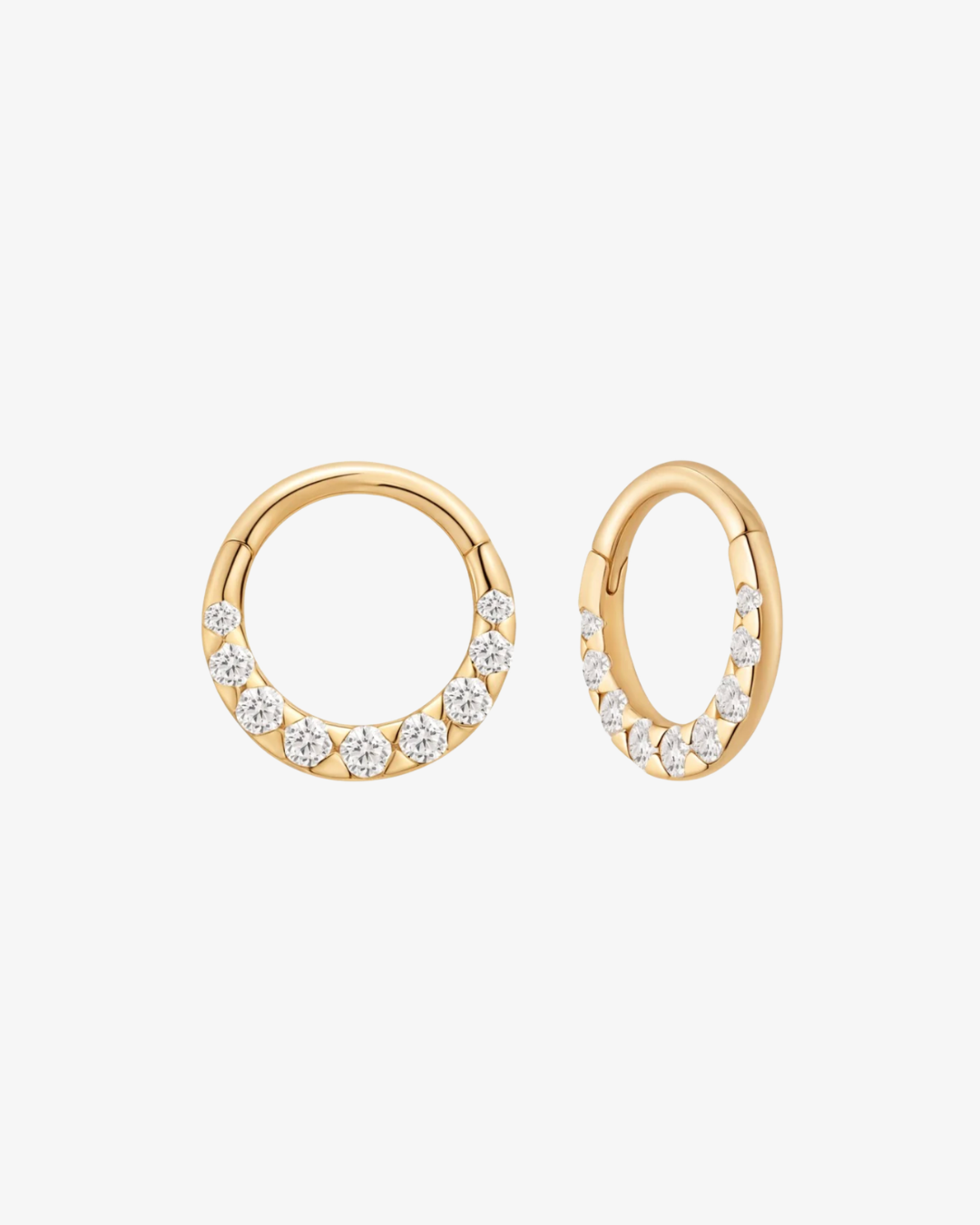 Demi Pavé Clicker Earring