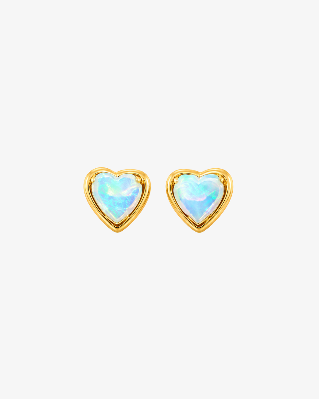 Amour Opal Stud Earrings