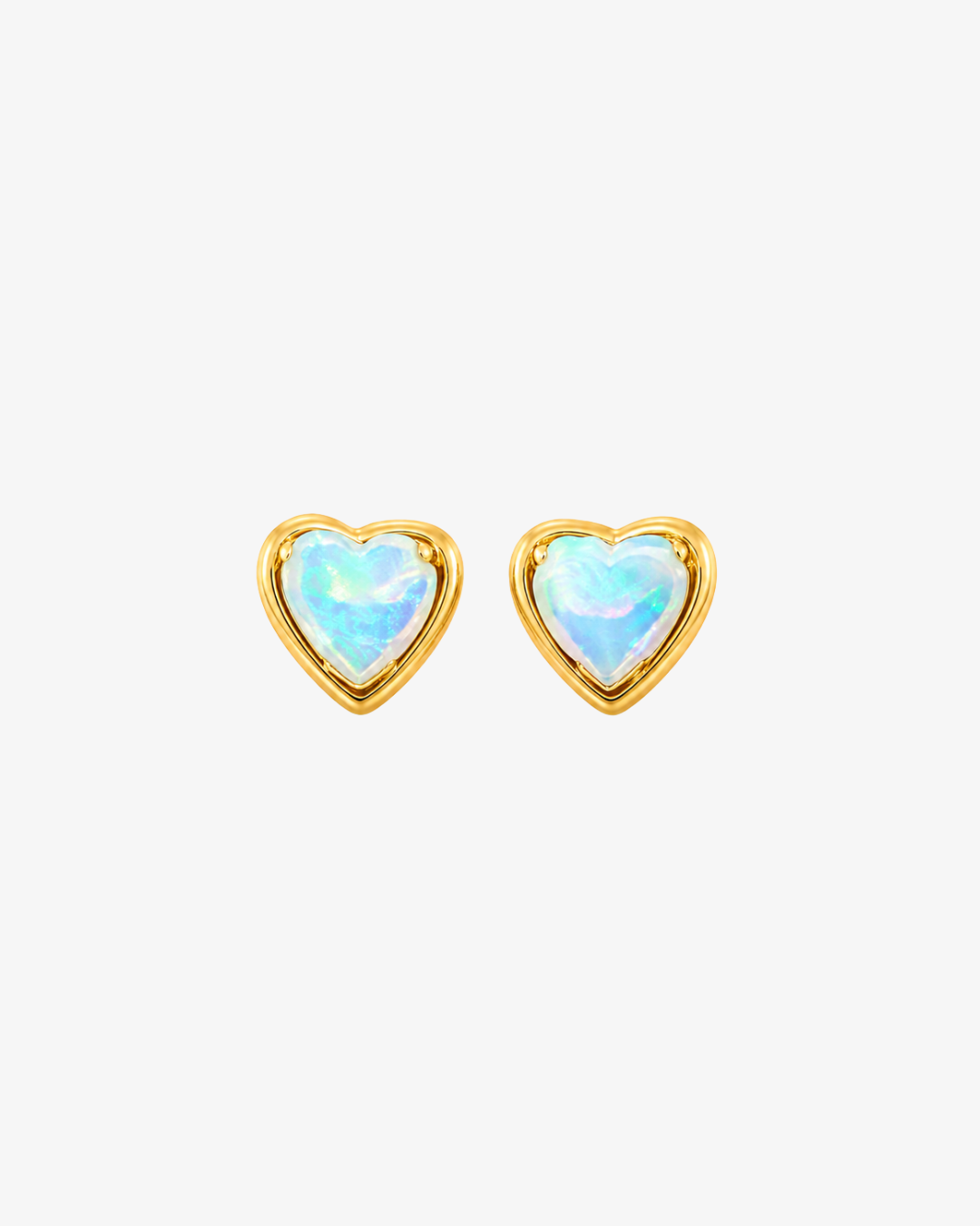 Amour Opal Stud Earrings
