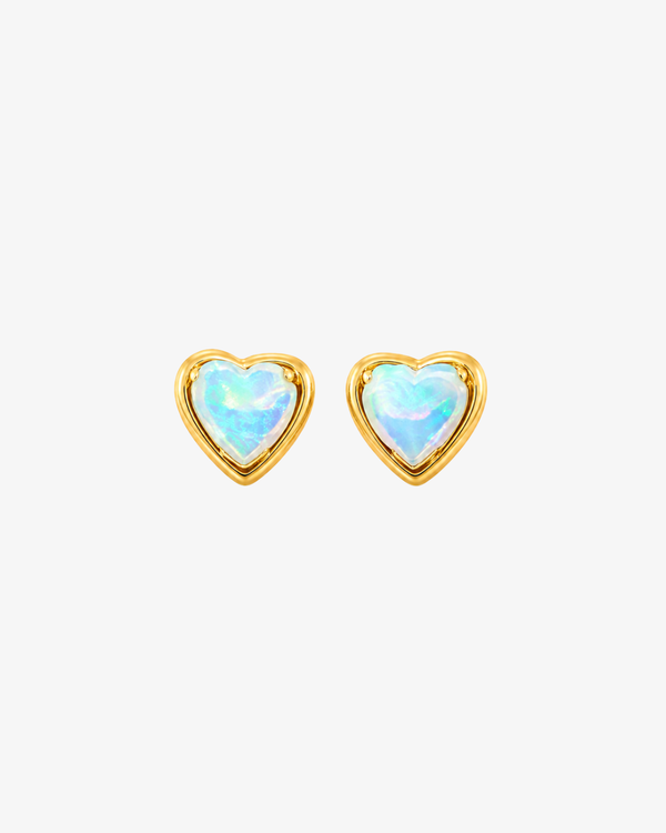 Amour Opal Stud Earrings