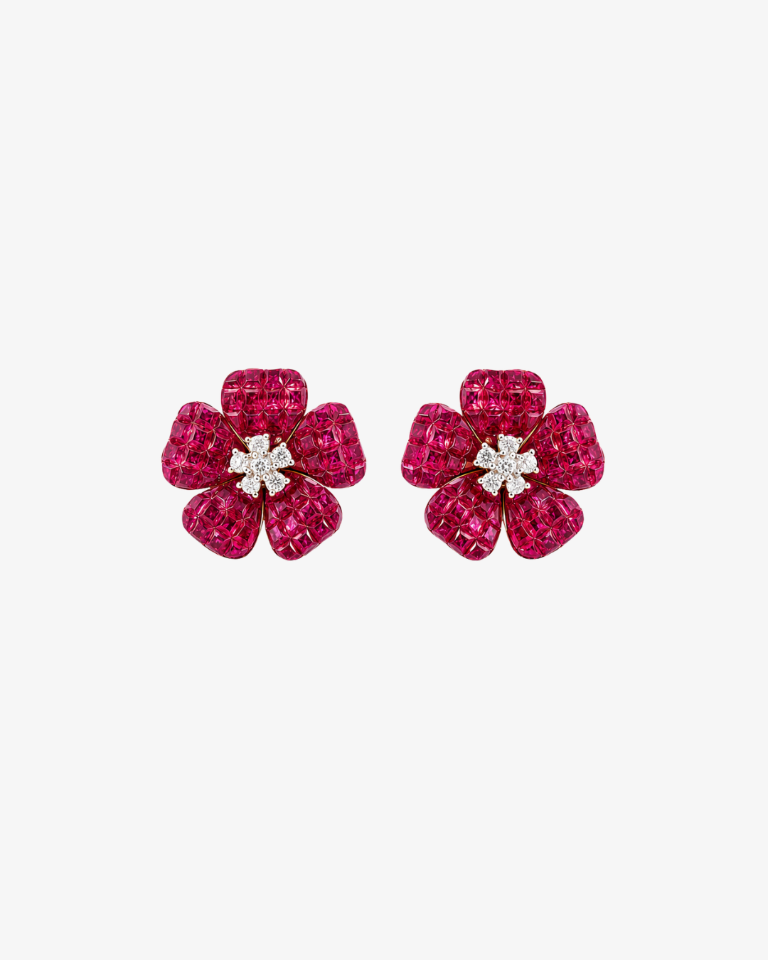 Braise Ruby Earrings
