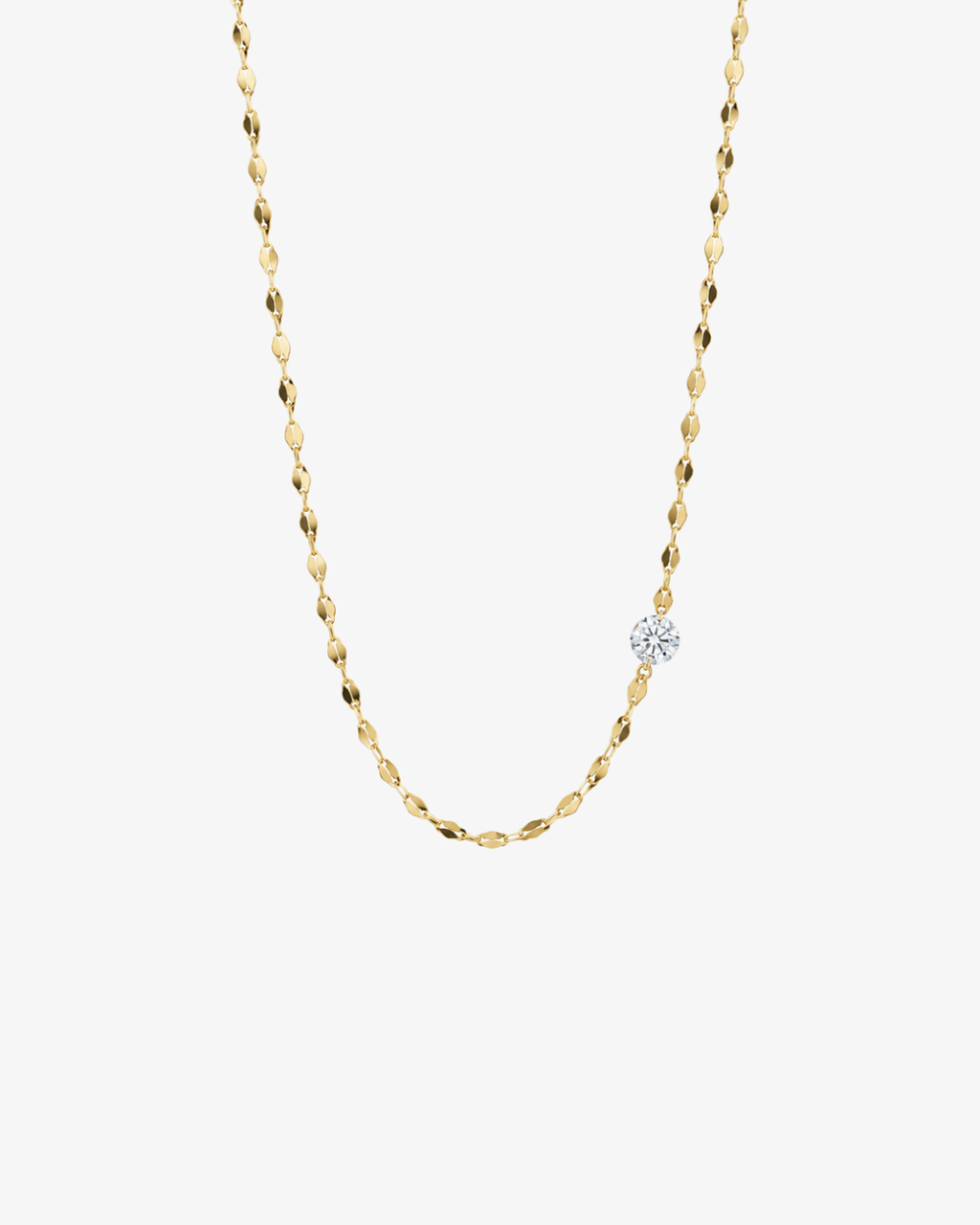 Ripple Diamond Necklace