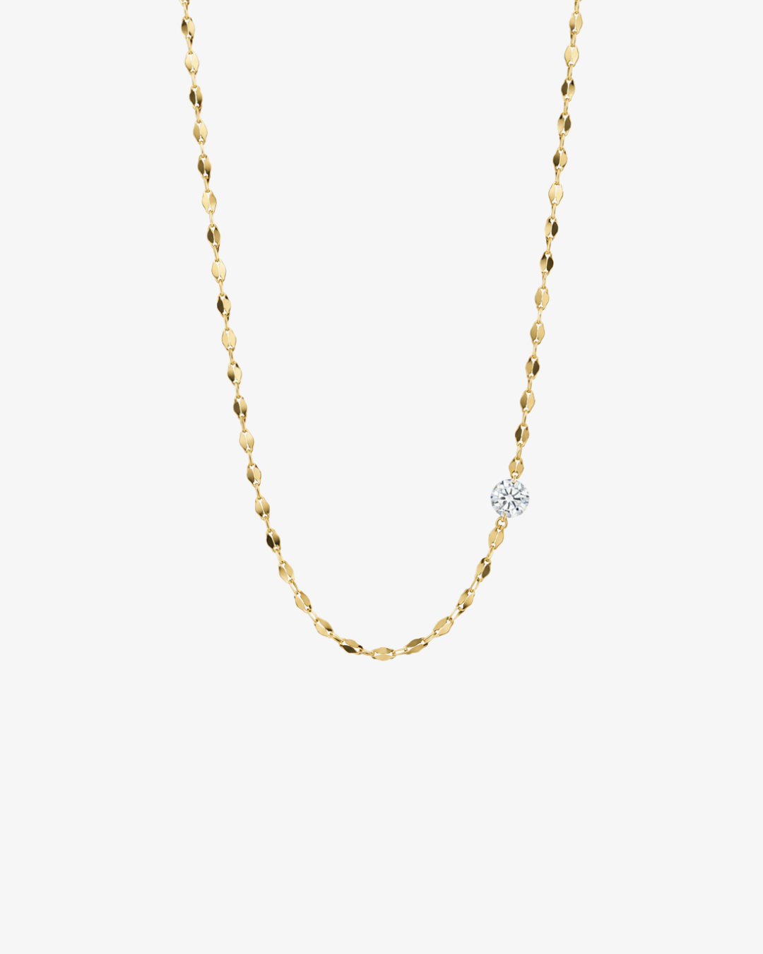 Ripple Diamond Necklace