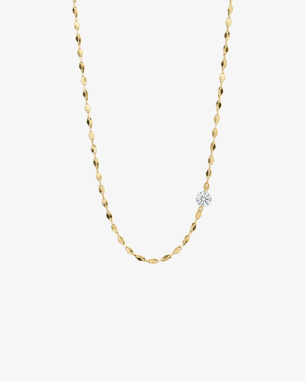 Ripple Diamond Necklace