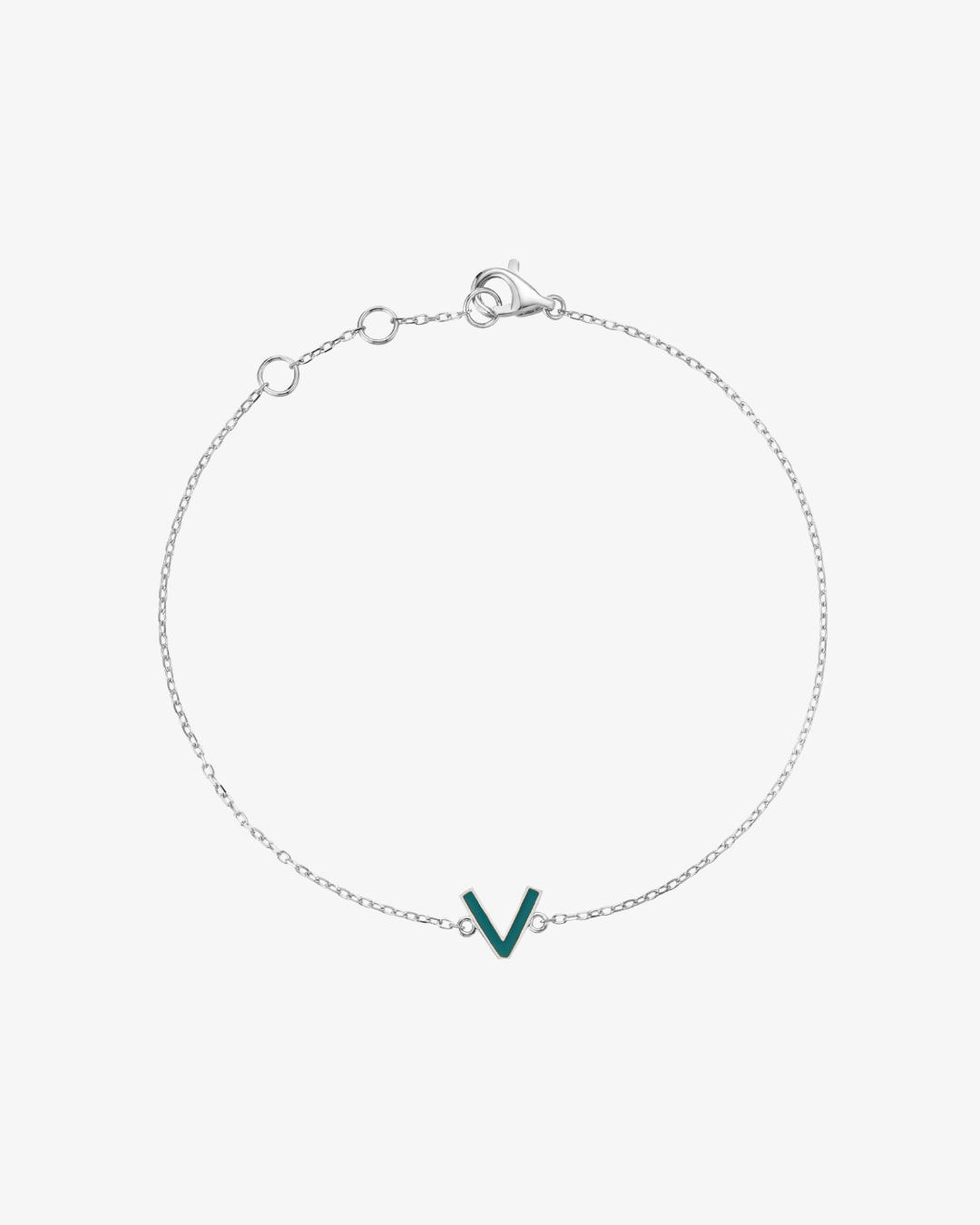 The Petit Initial Enamel Bracelet
