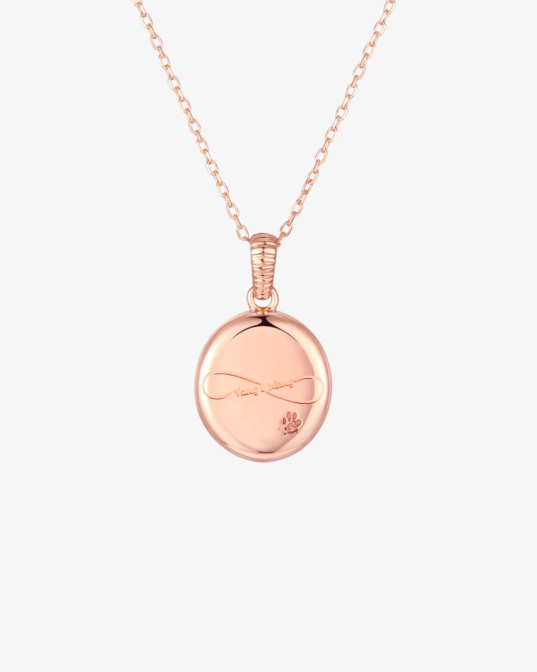 Echo Oval Necklace