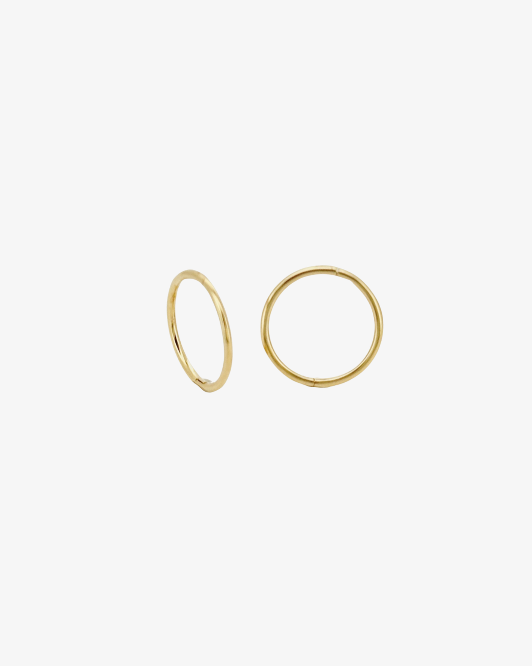 Mini Golden Hoop Earring