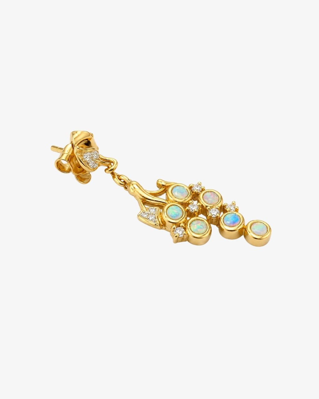 Grappe Opal Earrings