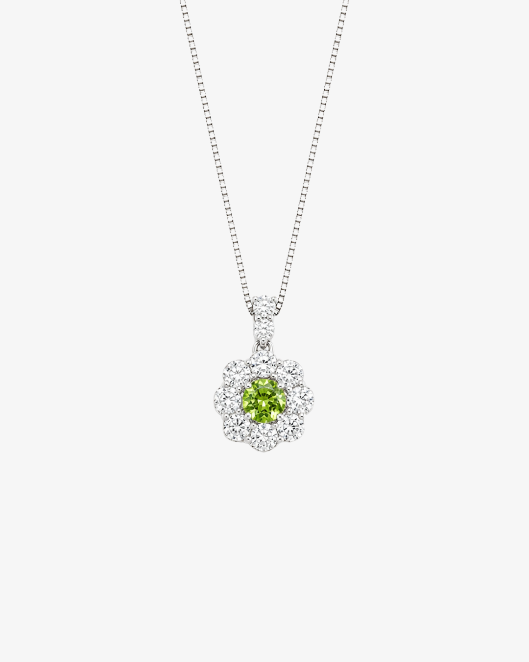 Verdure Demantoid Diamond Necklace