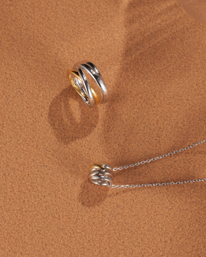 Oui Trio Necklace