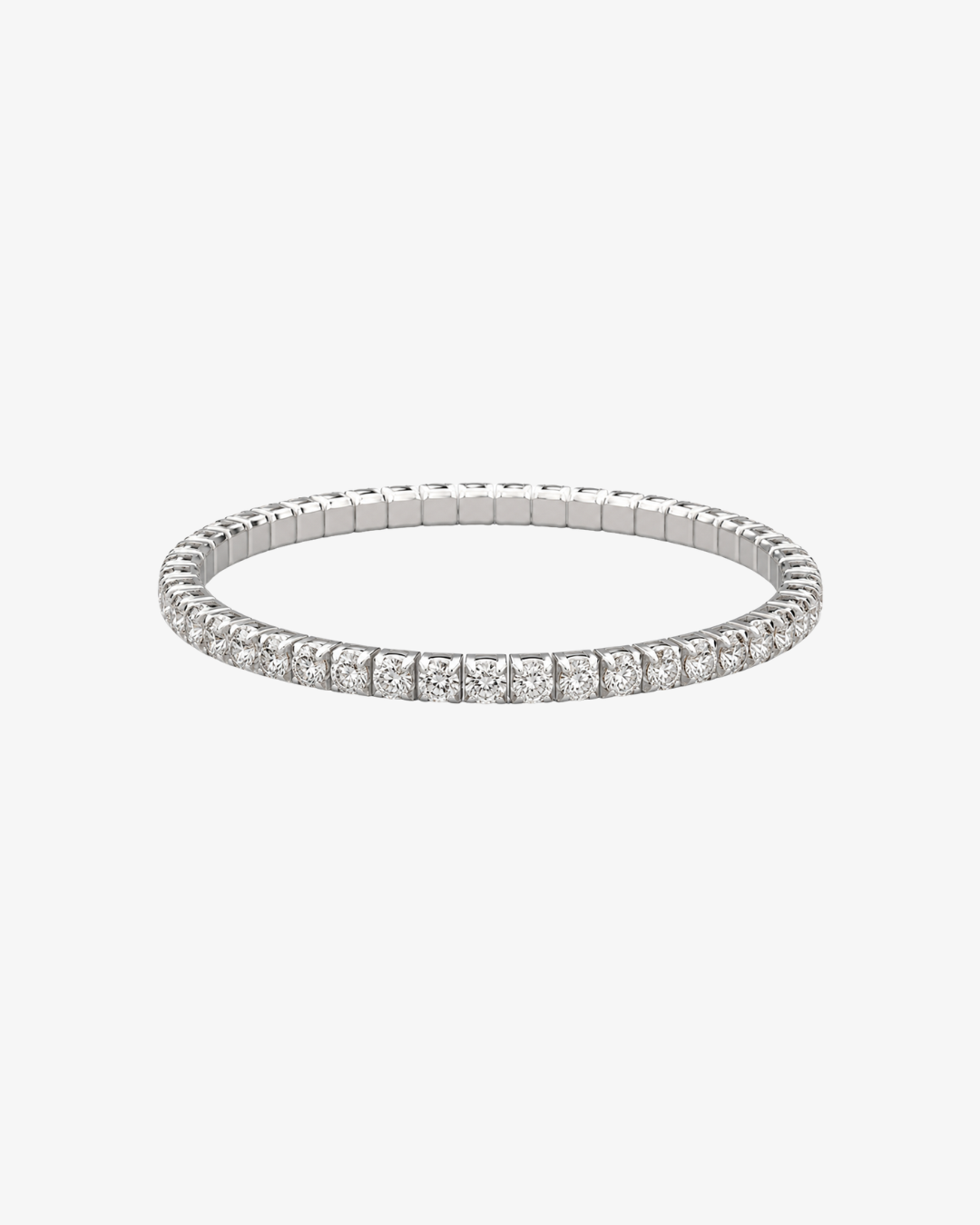 3ct Spring Flex Tennis Bracelet