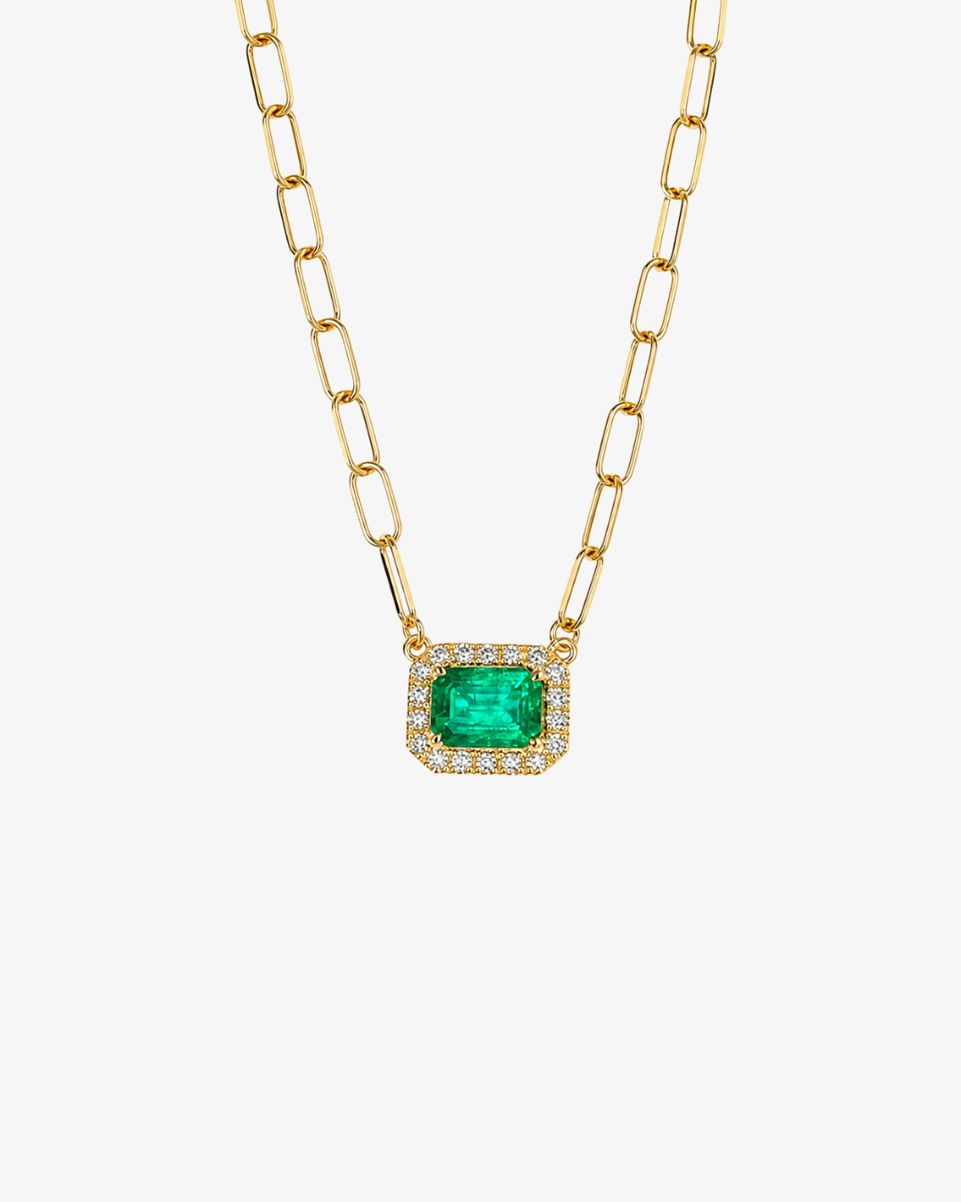 The Green Hour Emerald Necklace