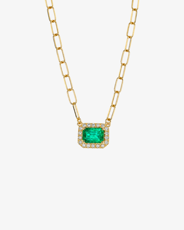 The Green Hour Emerald Necklace