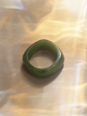 Olive Jade Ring
