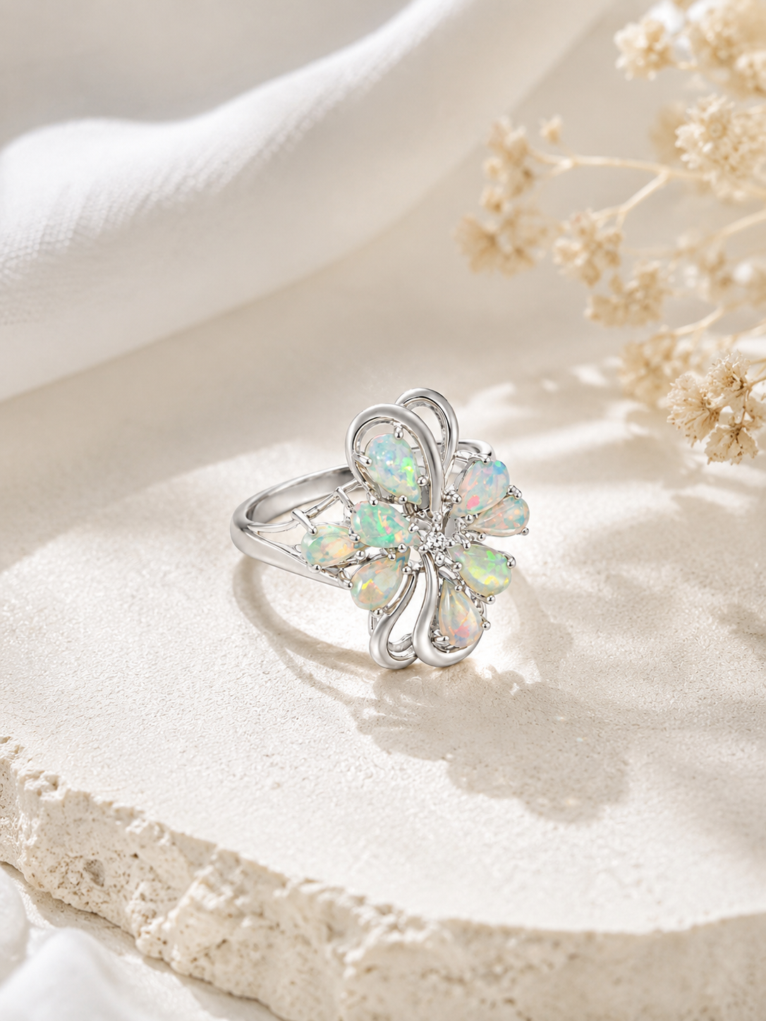 Corolle Opal Ring
