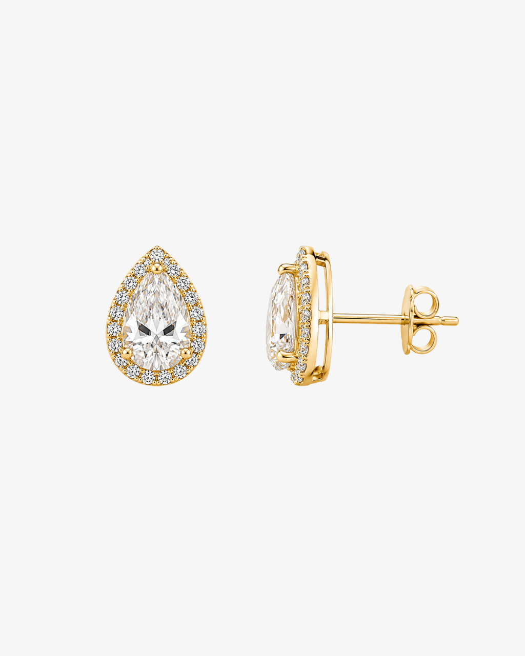 Larme Halo Earrings